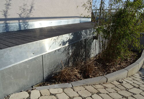 wetterfeste Verkleidung Laufsteg